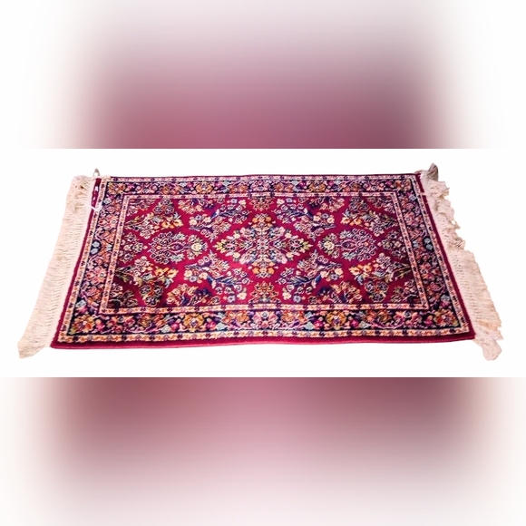 Karastan Rug 700/785 Red Sarouk 2"6 x 4"3 - Picture 2 of 8